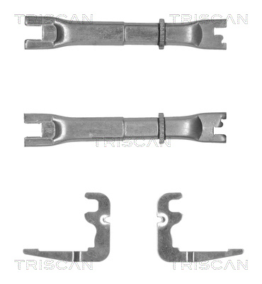 TRISCAN Nachsteller-Satz, Trommelbremse