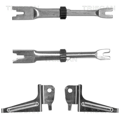 TRISCAN Nachsteller-Satz, Trommelbremse