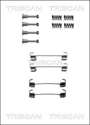 TRISCAN Zubehörsatz, Feststellbremsbacken