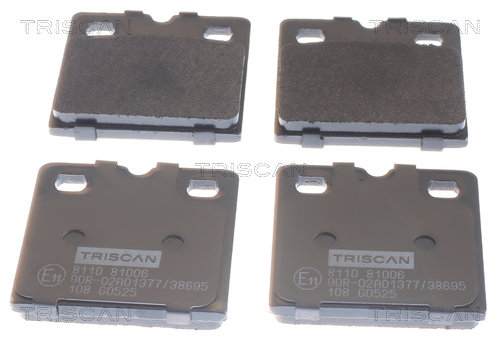 TRISCAN Bremsbelagsatz, Scheibenfeststellbremse