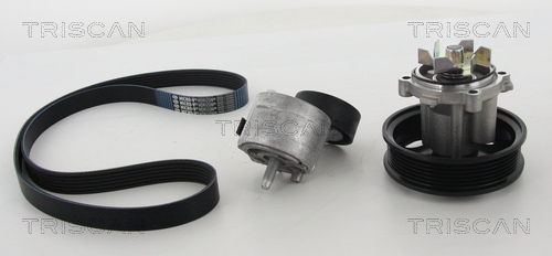 TRISCAN Wasserpumpe + Keilrippenriemensatz